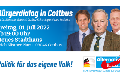 Dr. Gauland zu Gast in Cottbus