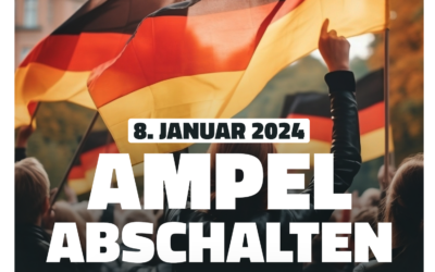 8. Januar 2024: Großer Protesttag in Cottbus