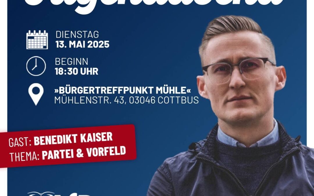 Cottbuser Jugendabend mit Benedikt Kaiser