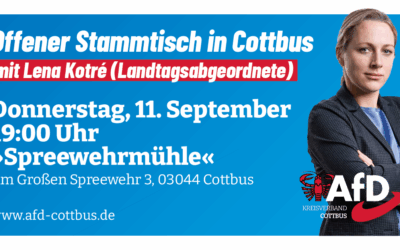 Offener Stammtisch am 11. September 2025