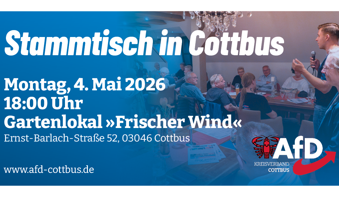 Offener Stammtisch am 4. Mai 2026