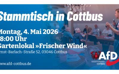 Offener Stammtisch am 4. Mai 2026