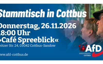 Offener Stammtisch der AfD Cottbus